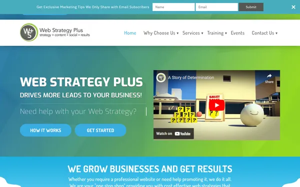 img of B2B Digital Marketing Agency - Web Strategy Plus